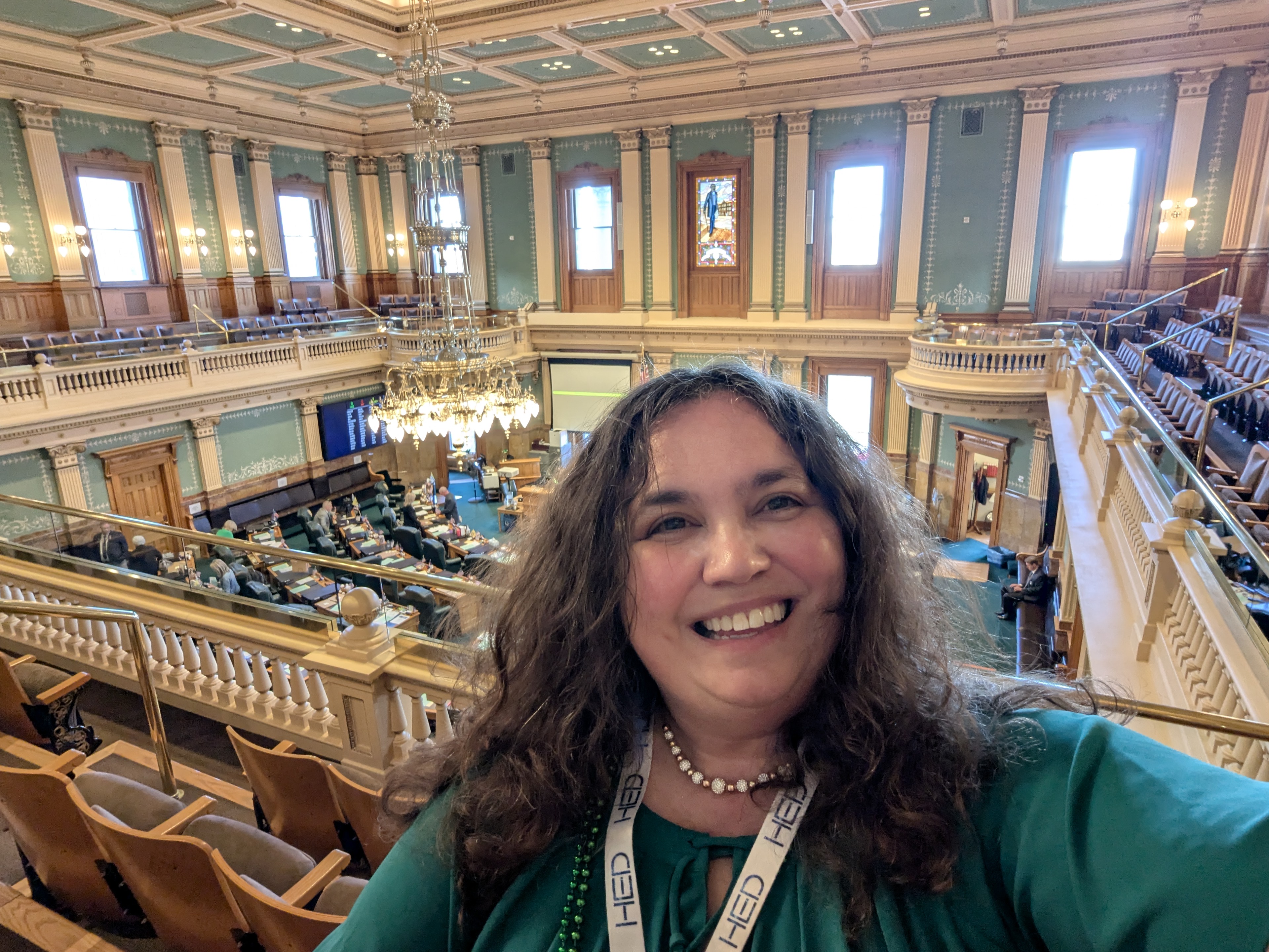 Aerospace Day at the Capitol, Denver, Colorado, Kari Sanders